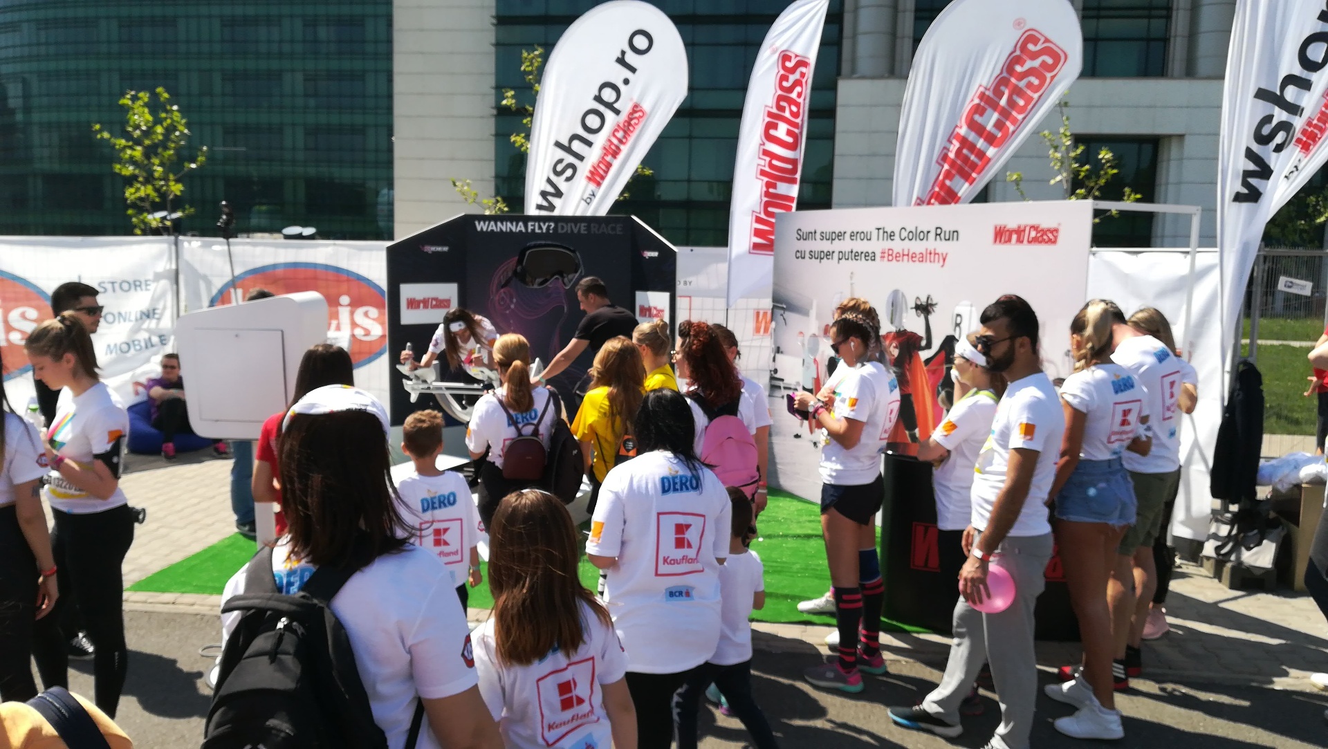 VR Rider — activare la The Color Run