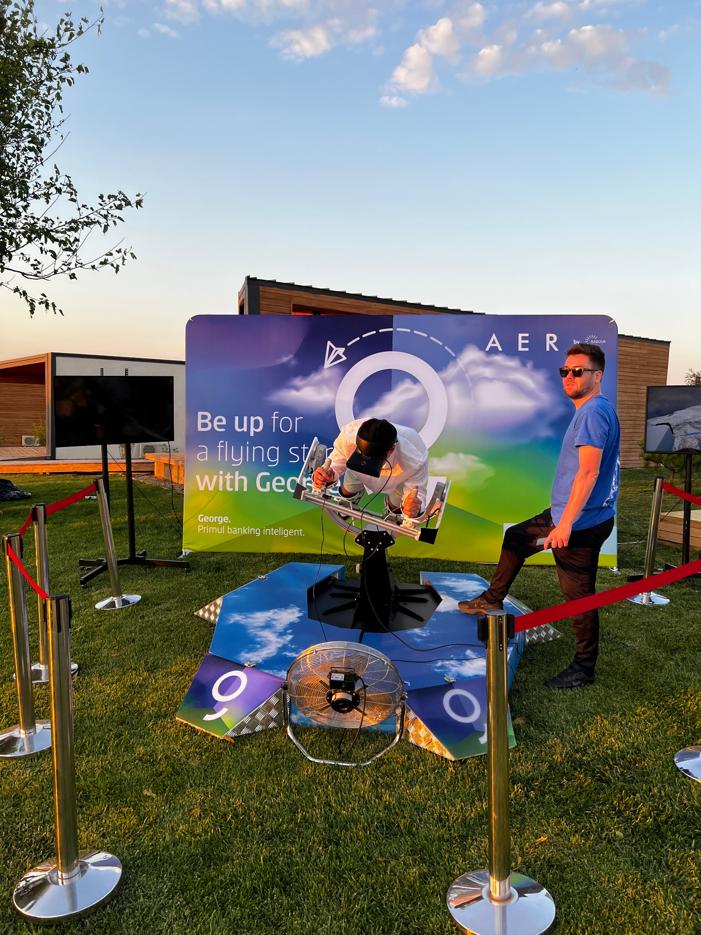 VR Rider — setup AER Rasova
